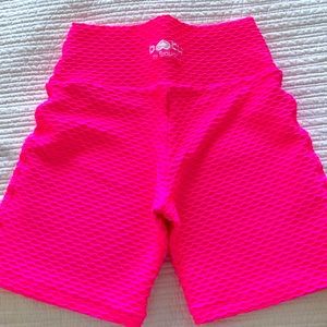 Booty by Brabants Croco Bike Shorts Euphoria Pink New